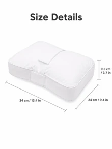 Haus Hana 1 Pc Adjustable Strap Knee Support Pillow For Side Sleepers, Soft Multifunctional Leg Positioning Cushion, Relieve Hip Back Pressure, Can Be Used As Lumbar Support, For Bedroom Rest Home Travel Daily Sleeping Use - Multicolor - View 3