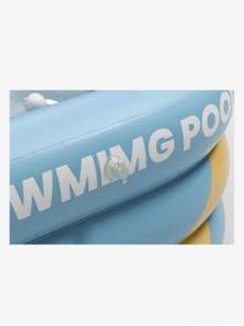 1pc Foldable Portable Multi-Layer Inflatable Swimming Pool, Made Of Soft And Durable PVC Thickened Material, Suitable For Garden, Backyard Or Rooftop Relaxation Water Entertainment Equipment Swimming Pool, Large Blue Inflatable Swimming Pool - C - View 6