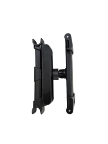1 Pc Car Backseat Tablet Phone Holder Headrest Mount Adjustable Secure Grip Anti Slip Silicone Pads For 4.7 12.9 Inch Devices Easy Install Road Trip Accessory - Black - View 8