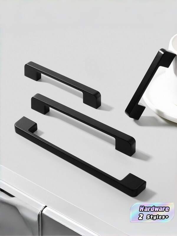 Matte Black Kitchen Cabinet Handles Cabinet Pulls Kitchen Cabinet Hardware For Cupboard Drawer Handles Dresser Pulls
