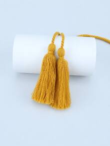 Decorative Long Tassel Curtain Binding Rope, Braided Twisted Drapery Tiebacks With Fringe Tassel Ends, Multi-Color Universal Window Curtain Holder For Modern French Nordic Home Decoration - Multicolor - View 11