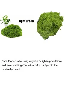 150/200/300/500/700g Realistic Artificial Moss Lawn, Lifelike Faux Moss For Micro Landscape Decor, Vivid Green Plant Turf, Perfect For Micro Landscapes, Greenery Lawns, Potted Plants, Windowsill Decor, - Multiple Styles - View 3