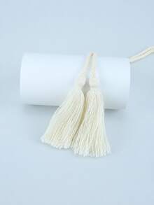 Decorative Long Tassel Curtain Binding Rope, Braided Twisted Drapery Tiebacks With Fringe Tassel Ends, Multi-Color Universal Window Curtain Holder For Modern French Nordic Home Decoration - Multicolor - View 4