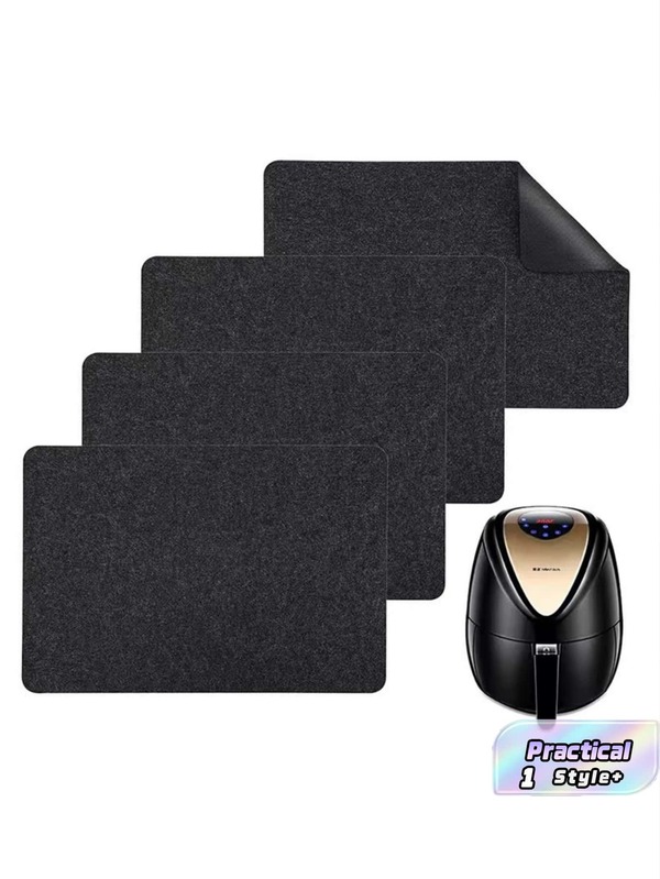 1Pc Heat Resistant Mat, Countertop Protector Pad For Air Fryer And Coffee Machine, Multifunctional Kitchen Heatproof Mat