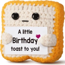 POKOJA LAND 1 Hand-Crocheted Table Decoration: A Fun And Cute Animal Figurine-The Perfect Thank-You Gift For Friends And Sisters, Or A Heartfelt Token Of Appreciation For Mom, Colleagues, And Family. Ideal As A Small Decorative Gift For The Bedroom. - Multicolor - View 26
