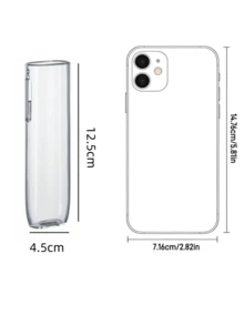 1pc, PC Hard Shell Multicolour Cover For IQOS ILUMA I ONE Protection Case Colorful For IQOS Iluma I One Accessories PC Leather Plastic Materials - CASE - View 3