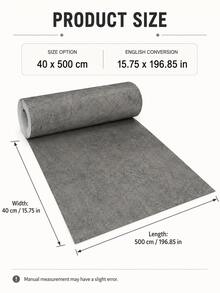 1Roll Luxury Marble Self Adhesive Wallpaper, 3 Styles Available, Waterproof PVC Wall Covering, Removable Marble Contact Paper, Home Background Wall Decor Sticker - Light Gray 2 - View 4