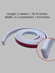 1 PC Versatile Widths Self Adhesive Waterproof Scratch Proof Wall Trim Molding For Doors Tiles Cabinets Mirrors DIY Home Decor Easy Install Home Improvement - multicolor - View 10