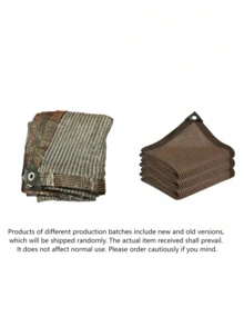 High-Quality Shade Cloth With Eyelets, Durable, Tear-Resistant, Easy To Install, UV-Resistant; Brown High-Density Polyethylene (HDPE) Shade Cloth, Canvas Gazebo Shade Cloth And Privacy Screen, Suitable For Outdoor Patios, Gardens, And Gazebo Shading. - multicolor - View 11