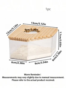 Hamster Sand Bath Shower Box Sauna Room Acrylic Digging Sand Container For Small Animals - Clear - View 9