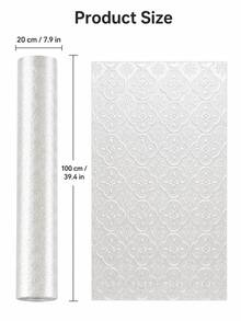 Haus Hana Matte Glass Window Film Available In Static Cling And Self-Adhesive Styles, Blocking Outside Sight While Allowing Soft Light To Pass Through. Simple To Attach On Flat Glass Surfaces. Ideal For Bathroom, Office And Indoor Windows To Add Privacy. - multicolor - View 5