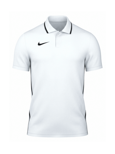Nike Dri-Fit Park 26 Men's Short Sleeve Football Polo Shirt White