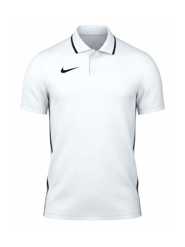 Nike Dri-Fit Park 26 Men's Short Sleeve Football Polo Shirt White