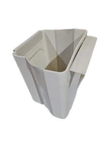 Foldable Hanging Trash Can For Cabinet Door Wall Mount, Multi-Function Waste Bin & Garbage Bag Rack For Kitchen Bathroom Bedroom Car Household Use - Multicolor - View 11
