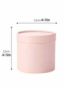 1pc Small Round Bucket Vase Solid Color Flower Arrangement Vase DIY Craft Home Decor Gift Packaging Holiday Christmas Wedding Party Decorations Minimalist Modern Desk Decor Vase For Living Room Office - multicolor - View 10