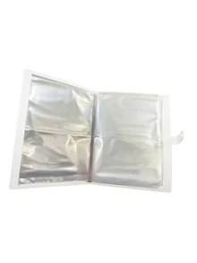 多格家庭相片收納盒 透明PVC偶像卡相簿 防塵防潮 明星卡收藏本 創意相片整理本 粉絲禮物 生日紀念品 追星收納盒 - 白色 - 查看 3