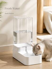 Đài phun nước tự động cho thú cưng & Máy phân phối thức ăn cho chó, Máy cho mèo uống nước tuần hoàn, Đồ dùng thiết yếu cho thú cưng - 3.3L - Xem 6