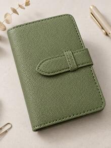 This M5 Mini Green Portable Pocket Notebook Features A Minimalist Design, Is Pocket-Sized, And Does Not Include Inner Pages. Suitable For Office Notes, Study Notes, Etc., It Has Replaceable Inner Pages, A Hard Cover - Multicolor - View 2