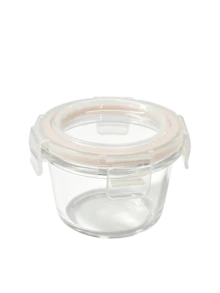 3pcs - Thickened Glass Food Storage Jars With Airtight Lids, Food Storage Jar Set - Perfect For Picnics, Food Preparation, Refrigerator Storage, Also Suitable For Food Storage, High-Temperature Microwave Ovens And Freezers, Mini, Portable, Cute And Durable Design. - Multicolor - View 13