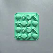 1/3 PiecesSilicone Mold Set In Shell And Starfish Shape, 12 Cavity, Chocolate And Ice Cube Molds, Handcrafted Home Baking Tools, Gift For Dad - View 9