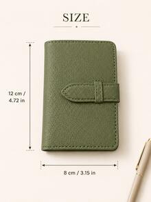 This M5 Mini Green Portable Pocket Notebook Features A Minimalist Design, Is Pocket-Sized, And Does Not Include Inner Pages. Suitable For Office Notes, Study Notes, Etc., It Has Replaceable Inner Pages, A Hard Cover - Multicolor - View 3