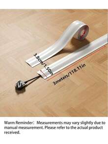 1pc 3 Meters PVC Floor Cable Cover, Soft Floor Cable Protector, Wire Concealer, Floor Cable Management Sleeve - multicolor - View 17