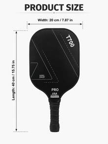 Set Raket Peak, Set Lengkap, Blade Raket Peak, Serat Karbon, Bola Raket Olahraga Kelas Profesional. - Kuning - View 4