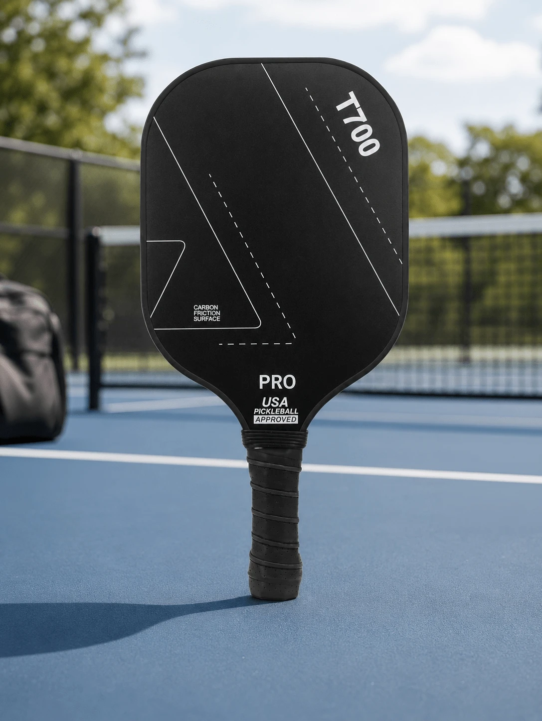 Set Raket Peak, Set Lengkap, Blade Raket Peak, Serat Karbon, Bola Raket Olahraga Kelas Profesional. - Kuning - View 1