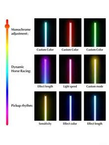 Theme Remote Control LED Floor Lamp, Multi-Color Mode, Infrared Induction-USB Powered Asian Style Standing Lamp, Plastic Lampshade, Suitable For Game Room Decoration, Holiday Gifts, Battery-Powered Atmosphere Lighting - RGB-iC - View 6