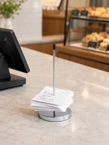 1/2/5Pcs Receipt Bill Spike Holder, Kitchen Order Ticket Insert Rack, Cashier Paper Slip Storage Clip - Multicolor - View 8
