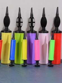 1 Piece Portable Handheld Manual Balloon Pump, Available In Large Size, Easy To Use Air Pump For Balloons, Perfect For Christmas, Birthday, Wedding, Party Decorations, And Event Supplies - X - View 5