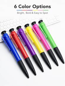Joivida 28cm Jumbo Ballpoint Pen, Creative Oversized Writing Pen & Novelty Desk Accessory, Fun Giant Pen For Notes, Office Desk, Home Workspace, Party Prop, Photo Prop, Birthday, Holiday & Novelty Gift - multicolor - View 8