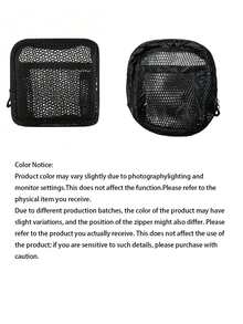 1/2pcs Large Capacity Transparent Mesh Pouch, Portable Travel Organizer, Cosmetic Bag, Makeup Pouch, Sanitary Napkin Pouch, Versatile Storage Case - View 6