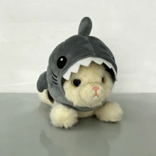 PETSIN 1pc Soft, Plush, Fun Shark-Shaped Pet Headgear, Suitable For Dogs And Cats. Adjustable, An Adorable Accessory, Perfect For Everyday Wear, Photoshoots, Parties, And Holiday Pet Props. - Multicolor - View 2