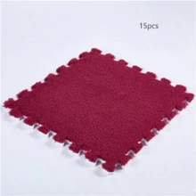 15-Piece All-Season Rug, Cut And Spliced, Suitable For Windowsills, Cushions, Floor Mats, Thickened, Non-Slip, For Bedrooms, Balconies, And Bay Windows. (Rug Set - High Strength) - multicolor - View 12