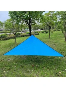 1pc Foldable Waterproof Triangle Sun Shade Sail, Suitable For Outdoor Activities, Backyard Canopy, Camping Tent, Etc. Sun Shade Fabric, Sun Sail, Triangular Waterproof Sun Shade Sail, Applicable For Yard, Patio, Deck, Gazebo, And Other Outdoor - Multicolor - View 6