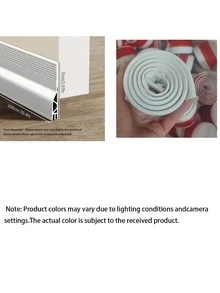 1 Roll Of 1 Meter Long Self-Adhesive Sealing Strip, Designed For Practical Use, Can Provide Sound Insulation And Wind Resistance, Ideal For Sealing Gaps Around Doors And Windows. - multicolor - View 9