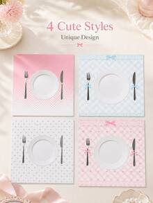 Zazumi 100pcs K‑Style Ins Plate Pattern Badge Backing Cards,Wrapping Packing Supplies For Idol Button Pins,Simple Gift Packaging Decorative Cards,Creative Package Accessories For Badge Collection,For Display, Trading,Handmade Crafts,Peripheral Exchange Use - multicolor - View 5