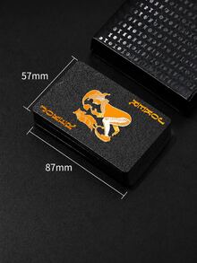 Kartu Remi Kotak-kotak Hitam Bergaya Retro, Ukuran Standar 87x57mm, Cocok untuk Permainan Keluarga dan Suvenir Pesta. - MultiWarna - View 5