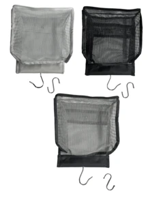 Vigour Summer Breathable Mesh Hanging Storage Bag With Hook - Foldable Storage Basket, Suitable For Bathroom, Dorm, Gym, Travel Accessories, Space-Saving Hanging Storage Bag, Suitable For Bathroom, Bedroom, Rv Bathroom, Kitchen, Home Storage And - Multicolor - View 13