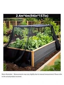 Multi-Functional Outdoor Garden Plant Cover - Mosquito Net, Bird Net, Patio Net - Durable & Breathable - multicolor - View 9