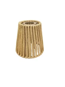 1PC/3pcs Creative Paper Rope Handmade Woven Pendant Light Shade Chinese Southeast Asian Style Homestay Hotel Lamp Shade Decor For Living Room Bedroom Dining Room - Rattan Lampshade - View 2