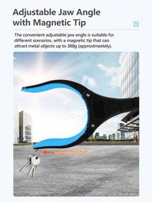 Portable Steel Litter Pickup Tongs, Extend Reach Trash Claw For Home, Sanitary Forceps Litter Picker Tool, No Bending Over - multicolor - View 8