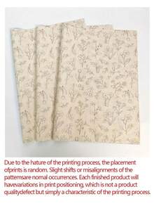 40/50/80pcs Floral Pattern Tissue Paper, Suitable For DIY Crafts, Party Gifts, Bouquet Wrapping, Clothing Packaging And Birthday Gift Decoration - Flowers - View 9