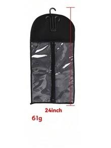 3pcs Wig Storage Bag Set, Wig Holder Rack, Wig Organizer, Can Store Multiple Wigs, Wig Storage - View 3