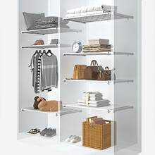 Adjustable Storage Rack - No-Drill Expandable Wardrobe, Kitchen, Bathroom Organizer | Space-Saving Extendable Rack Set, Suitable For Most RVs, Non-Electric - Multicolor - View 5