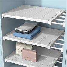 Adjustable Storage Rack - No-Drill Expandable Wardrobe, Kitchen, Bathroom Organizer | Space-Saving Extendable Rack Set, Suitable For Most RVs, Non-Electric - Multicolor - View 7