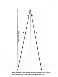1pc Foldable Display Easel, Portable Tripod Easel, Adjustable White BlackMetal Art Easel, Suitable For Wedding Signs, Posters, Paintings, Home Decor, Back To School Room Decor, School Supplies - multicolor - View 11