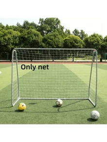 1pc Portable Foldable Soccer Training Net (Excluding The Frame). Quick Setup, No Assembly Required. This Durable Portable Goal Net Is Great For Outdoor Practice, Team Training, And Adult Use. The Product Is Just The Net, Excluding The Frame. - Multicolor - View 4