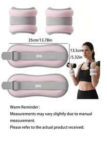 Strength Training Wrist & Ankle Weights - Rosa - View 10